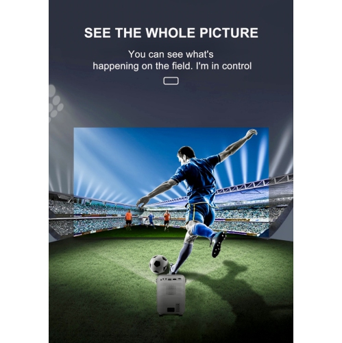 TUTT T12 Pro 4K Gaming Projector Home Theatre Wifi & Bluetooth, 600ANSI Native Auto Focus Home Theater Smart Project Up to 150” Premium Accessories