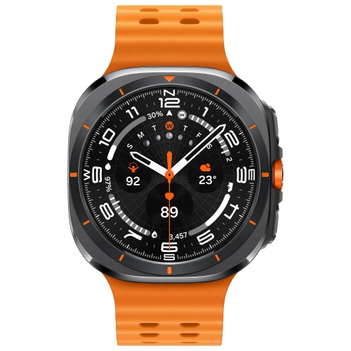Brand New - Samsung Galaxy Watch Ultra 47mm LTE Smartwatch - Titanium Grey/Orange