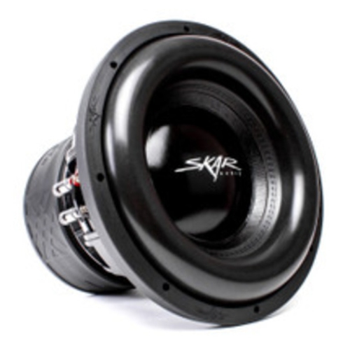 Haut-parleur d'extrêmes graves pour l'auto ZVX-12v2 1500&nbsp;W RMS de 12 po de Skar Audio - double 1&nbsp;Ohm