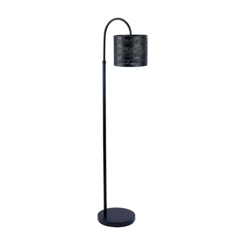 PRIME MADE Prime Floor Lamp, 58 In., Matte Black