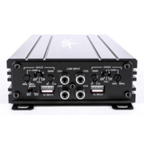 Skar Audio SK-M4004D Compact Full-Range Class D 4 Channel Car Amplifier