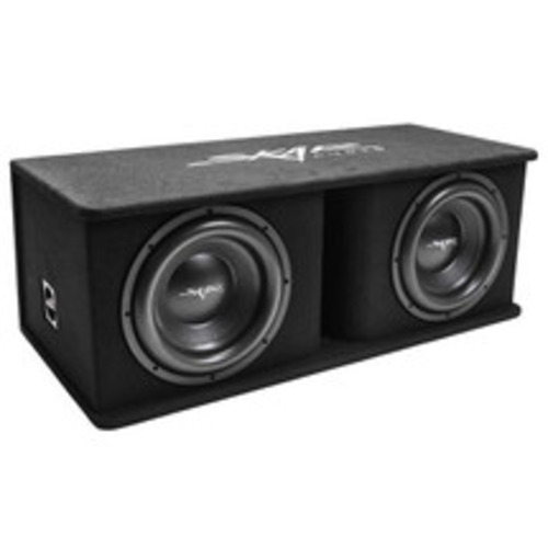 Skar Audio SDR-2X12D4 Dual 12" 1,200W RMS SDR Series Loaded Vented Subwoofer Enclosure