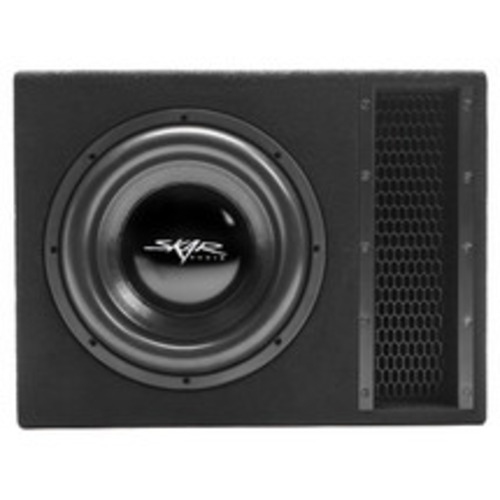 Skar Audio EVL-1X12D2 Single 12" 1250W RMS EVL Series Loaded Vented Subwoofer Enclosure