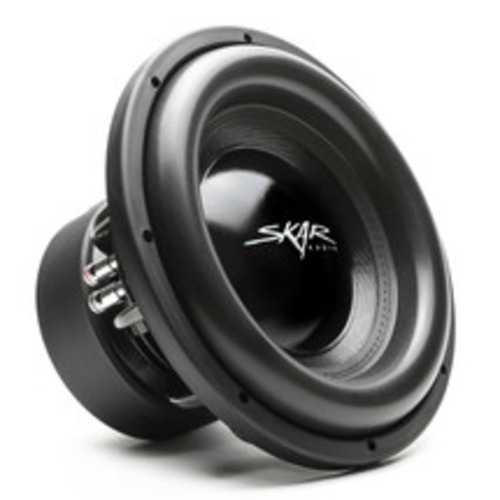 Skar Audio EVL-1X12D2 Single 12" 1250W RMS EVL Series Loaded Vented Subwoofer Enclosure