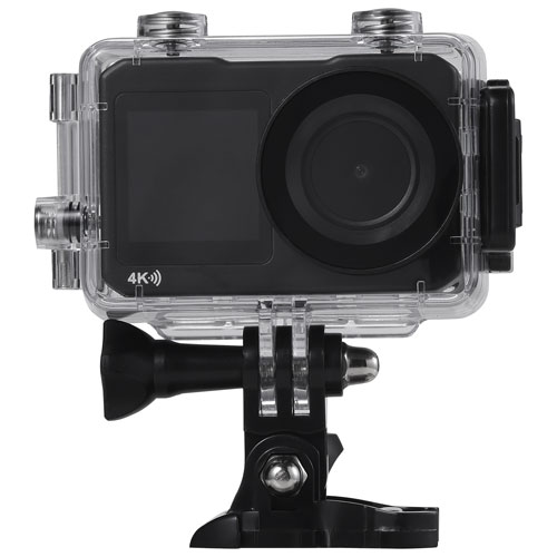 Trousse de création de contenu avec caméra de diffusion en continu étanche 4K pour sports et casque de Vivitar - Exclusivité de Best Buy