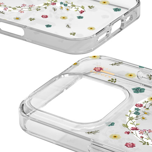 Étui rigide ajusté d'Ideal of Sweden avec MagSafe pour iPhone 16 Pro Max - Petite Floral