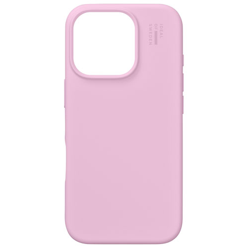 Ideal Of Sweden Silicone Fitted Soft Shell Case with MagSafe for iPhone 16 Pro - Bubble Gum Pink