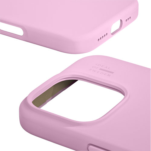 Ideal Of Sweden Silicone Fitted Soft Shell Case with MagSafe for iPhone 16 Pro - Bubble Gum Pink