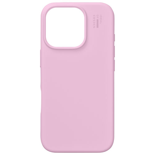 Ideal Of Sweden Silicone Fitted Soft Shell Case with MagSafe for iPhone 16 Pro Max - Bubble Gum Pink