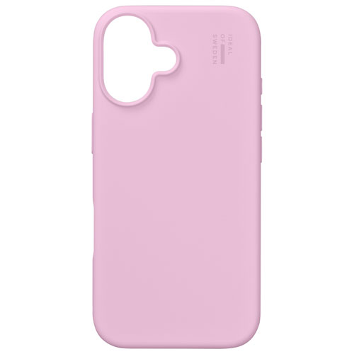 Ideal Of Sweden Silicone Fitted Soft Shell Case with MagSafe for iPhone 16 Plus - Bubble Gum Pink