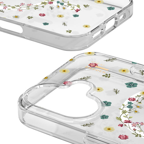 Étui rigide ajusté d'Ideal of Sweden avec MagSafe pour iPhone 16 Plus - Petite Floral
