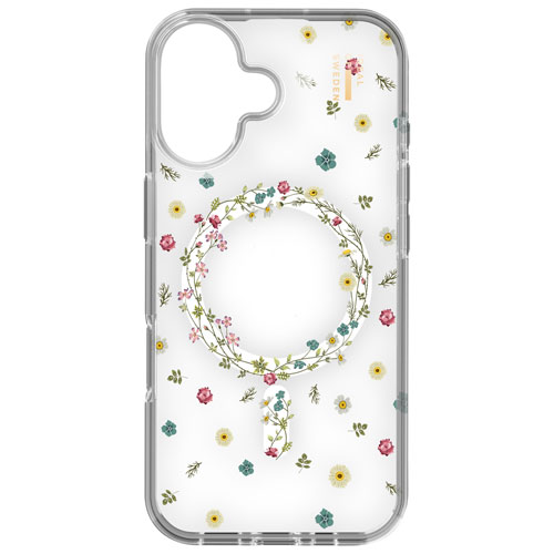 Ideal Of Sweden Fitted Hard Shell Case with MagSafe for iPhone 16 - Petite Floral