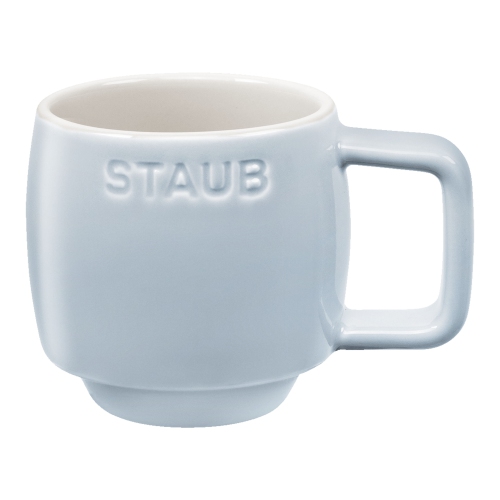 STAUB Ceramique Macaron Espresso Mug Set 100 ml / 6 Piece Mixed Colours