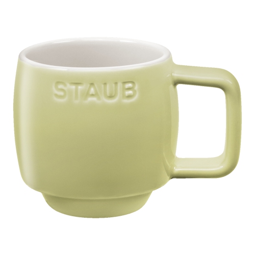 STAUB Ceramique Macaron Espresso Mug Set 100 ml / 6 Piece Mixed Colours