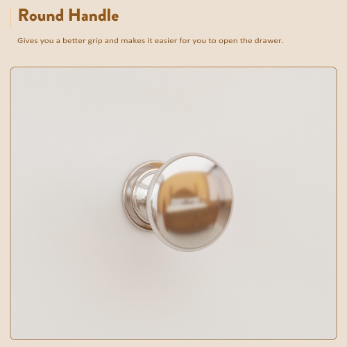 Famapy Classic White 10-Drawer Dresser with Elegant Curved Legs and Ample Storage White