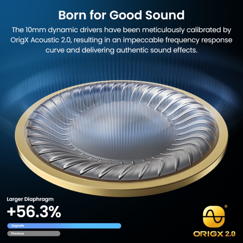 TOZO T12 Tonal Dots Wireless Earbuds In-Ear Noise Cancelling-Khaki