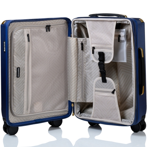 Ensemble de 3 valises rigides de la collection luxe II de CHAMPS