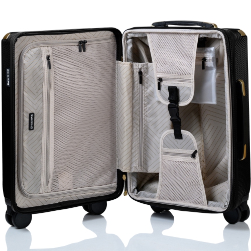 Ensemble de 3 valises rigides de la collection luxe II de CHAMPS