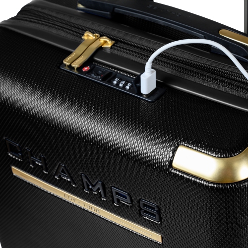 Ensemble de 3 valises rigides de la collection luxe II de CHAMPS