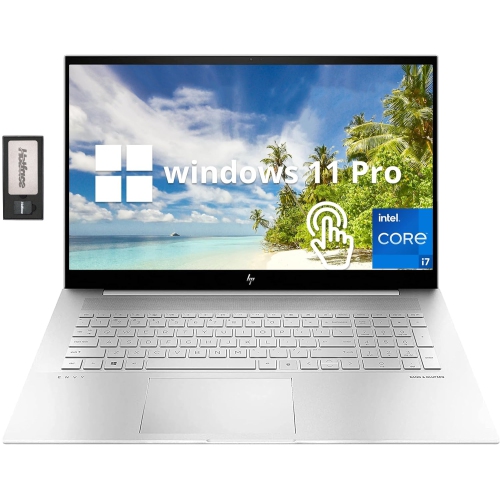 HP  Envy 17.3" Fhd Touchscreen Laptop, Intel Core I7-1260P, 1Tb SSD, 16GB Ram, Backlit Keyboard, Intel Iris Xe Graphics, Webcam, Windows 11 Pro