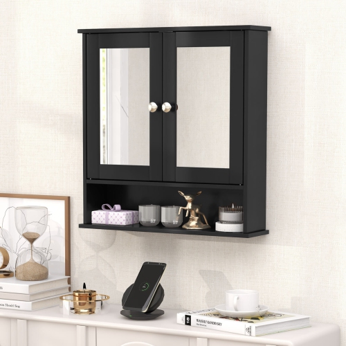 Costway Wall Mount Mirror Cabinet