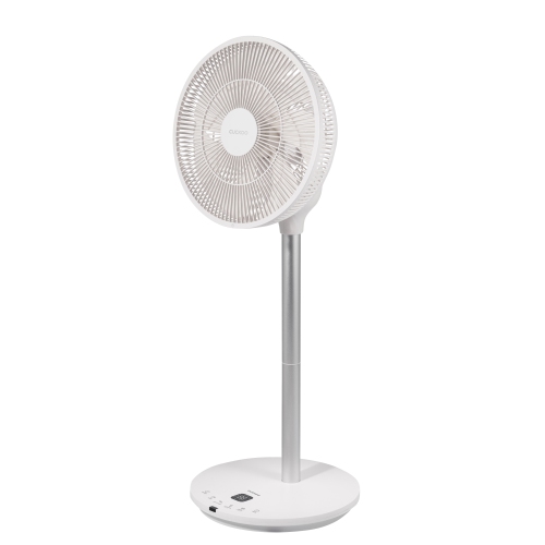 CUCKOO CF-AC1410WH 360-Degree Rotation Air Circulator Standing Fan with 12 Speeds, 4 Wind Modes, 10 Operating Modes, Quiet BLDC Motor