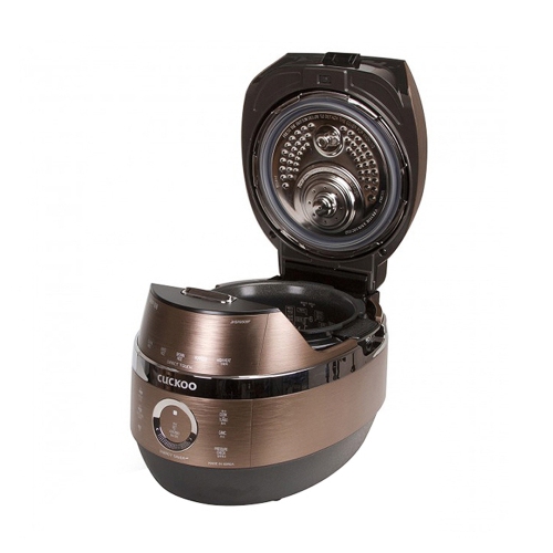 CUCKOO CRP-JHR1009F 10-Cup Induction Heating Pressure Rice Cooker with Nonstick Inner Pot, 16 Menu Options, Fuzzy Logic Tech, 3 Voice Guide, Auto