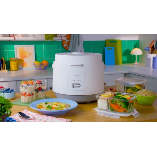 CUCKOO CR-1095 10-Cup Basic Rice Cooker and Warmer with Nonstick Inner Pot, Switch Press