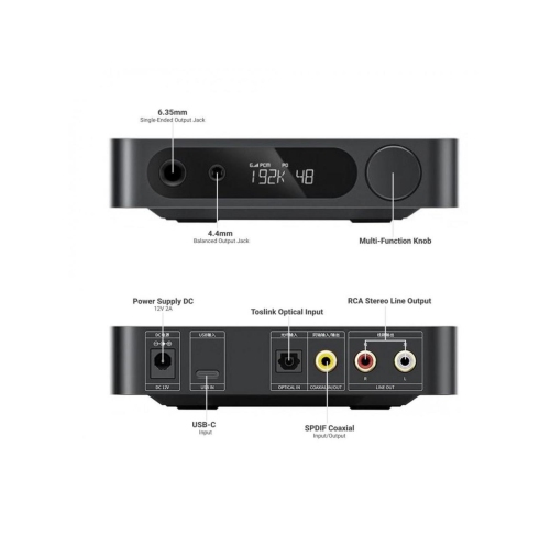 FiiO K11 Desktop DAC and Headphone Amplifier with Bonus Gadget Cleaner Included
