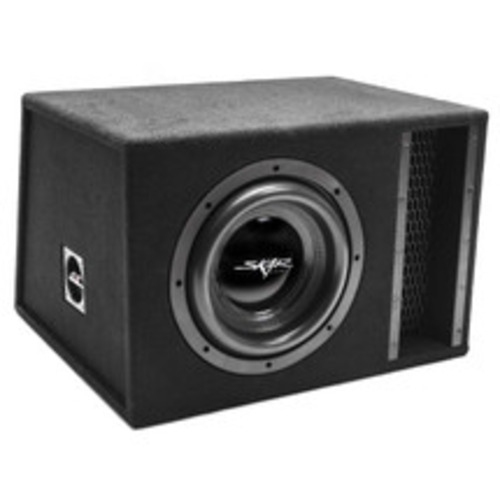 Skar Audio EVL-1X10D2 Single 10" 1000W RMS EVL Series Loaded Vented Subwoofer Enclosure