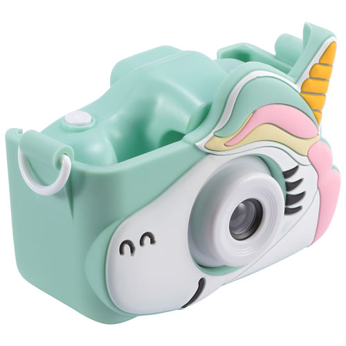 Appareil photo numérique à zoom optique 4x 3 Mpx Kidstech Kidzcam de Vivitar - Sarcelle - Exclusivité Best Buy