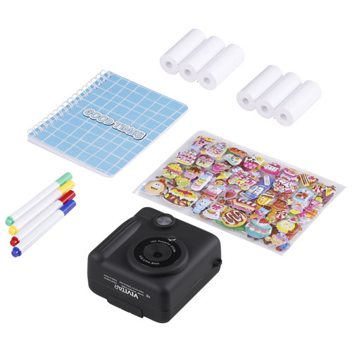 Trousse avec appareil photo instantané KidzCam de Vivitar - Exclusivité Best Buy