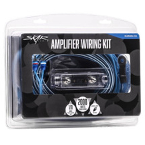 Trousse de câblage pour amplificateur 2000&nbsp;W à 1/0 ADF de calibre SKAR0ANL ADF de Skar Audio