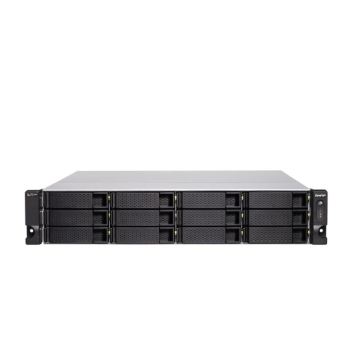 QNAP TS-h1886XU-RP-R2-D1622-32G-US 18 Bay rackmount NAS with Intel® Xeon® Processor, 32GB DDR4 ECC RAM, 10GbE-Ready and ZFS Storage for