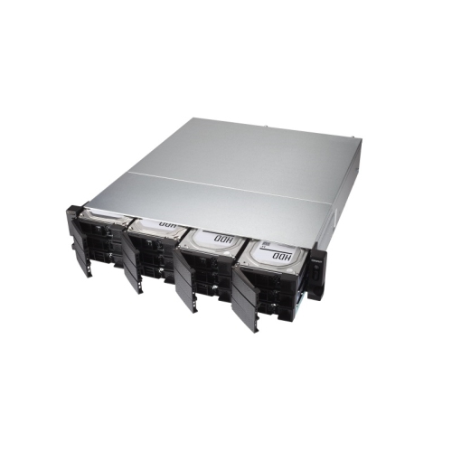 QNAP TS-h1886XU-RP-R2-D1622-32G-US 18 Bay rackmount NAS with Intel® Xeon® Processor, 32GB DDR4 ECC RAM, 10GbE-Ready and ZFS Storage for