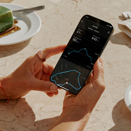 Oura Ring 4 Sleep & Fitness Smart Ring - Rose Gold - Size 13