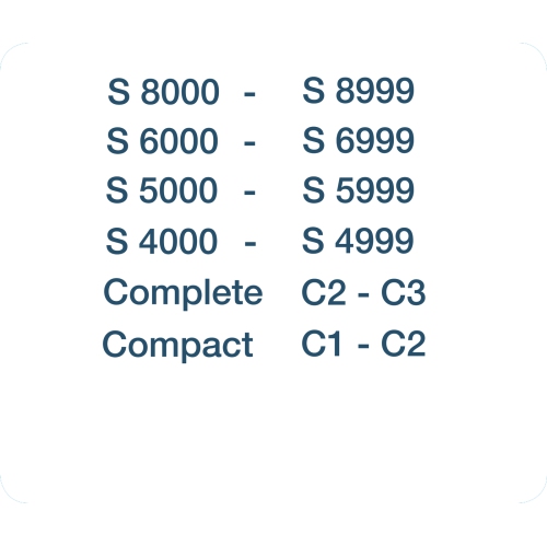 Miele Vacuum Cleaner Silence Air Clean Filter SF-SA 50 with Time Strip