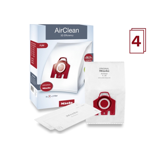 Miele Air Clean 3D Efficiency FJM Vacuum Cleaner Dustbags & Filter