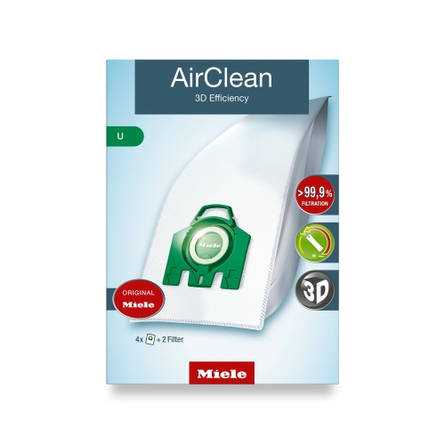 MIELE  Air Clean 3D Efficiency U Vacuum Cleaner Dustbags & Filter great bags for a super vacuum!