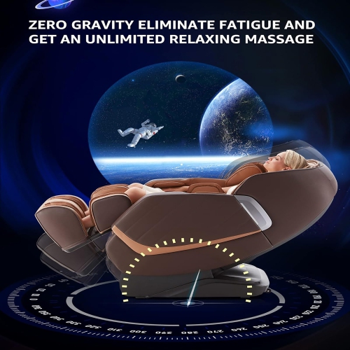 Medfinity Full Body Massage Chair With Zero Gravity Heated Sl Track Massage Recliner With Voice Control