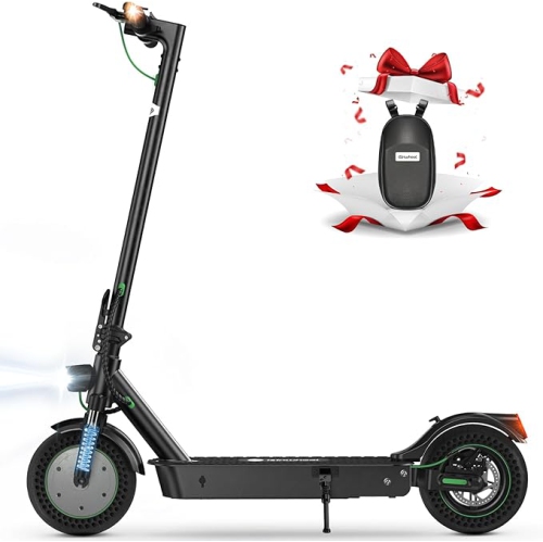 ISINWHEEL  S9Max Folding Adults Electric Scooter (500W Motor/ 35Km Range/ 34 Km/h Top Speed) - In Black