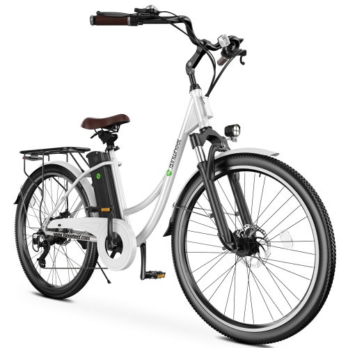 isinwheel U2 Adults Commuting Electric Bike - White