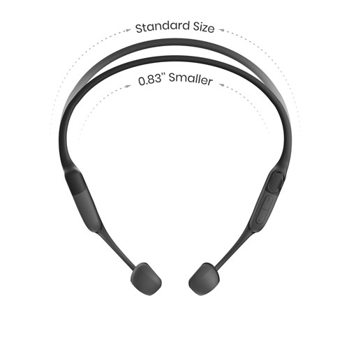 Shokz OpenRun Mini USB-C Open-Ear Bluetooth Headset - Black