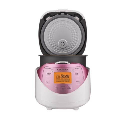 CUCKOO CR-0631F 6-Cup Micom Rice Cooker with Nonstick Inner Pot, 7 Menu Modes, LCD Display, Fuzzy Logic Tech, Auto Clean