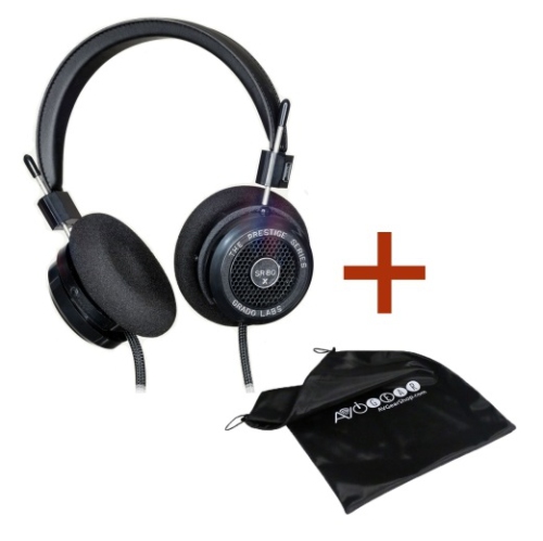 GRADO  Sr60X Prestige Series Over Ear Wired Stereo Headphones With Bonus Carrying Bag (Open Box)