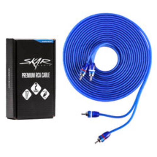 Skar Audio 17-Foot 2-Channel Twisted Pair RCA Interconnect Cable