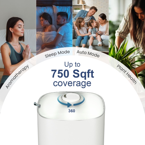 Miko Cool Mist Humidifier with App Control Breeze +