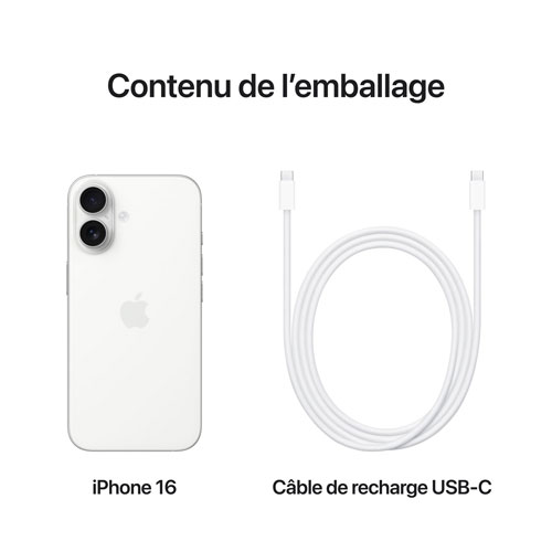 Apple iPhone 16 128GB ホワイト Buy iPhone 16 128GB White - Apple (CA)
