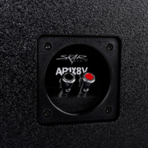 Skar Audio AR1X8V Single 8" Armor Coated Ported Subwoofer Enclosure