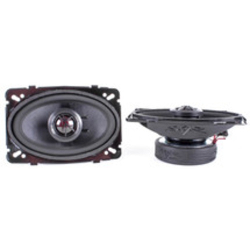 Haut-parleurs coaxiaux Elite de 70 W RMS pour l'auto 4 x 6 po TX46 de Skar Audio - paire